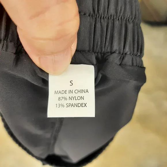 NWOT!!! Lightweight Tulip Style running Shorts Black, inner shorts!!! - Picture 6 of 7